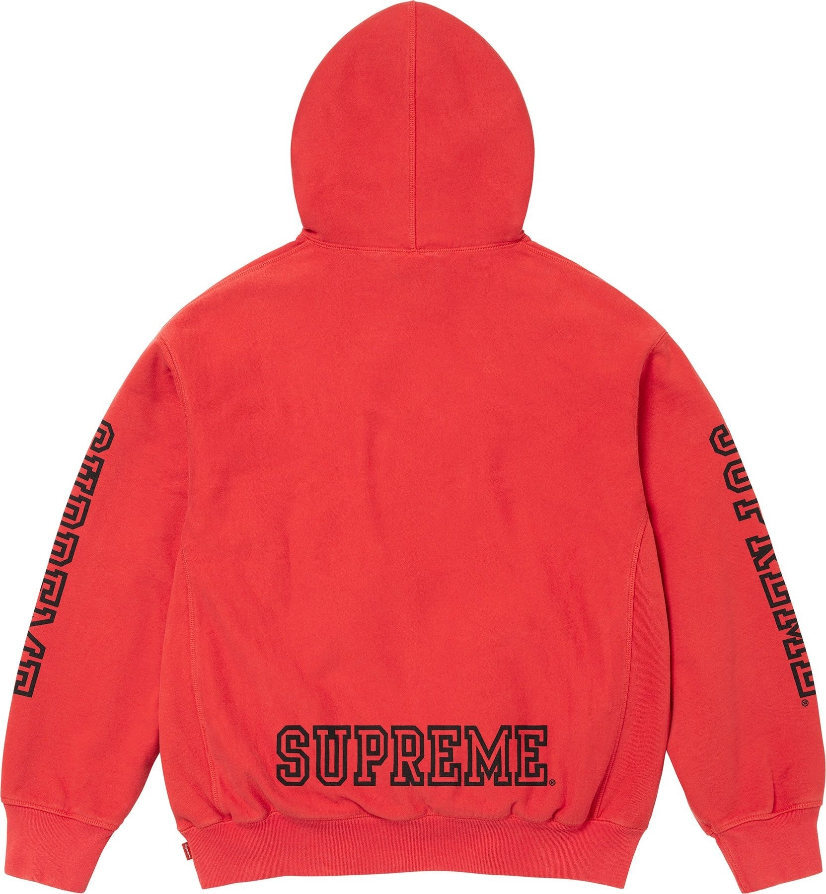 Collegiate Sleeve Hooded Sweatshirt view 12